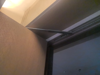现代极简酒店客房木门