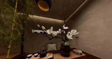 大华·公园世家茶室