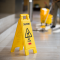 乐柏美Rubbermaid 双面“Caution Wet Floor”告示牌，66cm，黄色 FG611277YEL