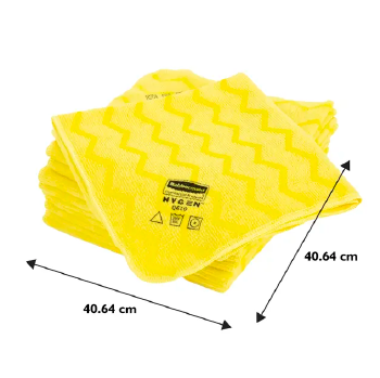 乐柏美 Rubbermaid HYGEN 耐用型微纤抹布 40.6*40.6CM
