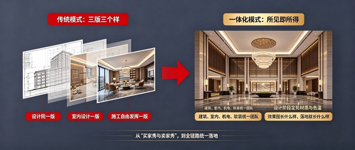 效果图与落地实景还原度对比
